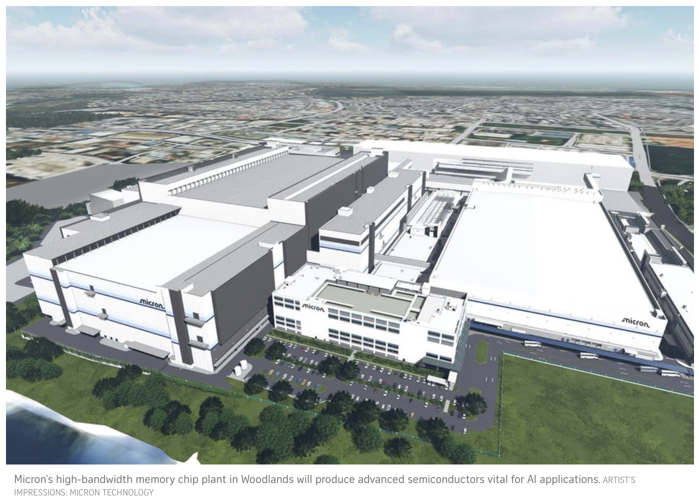 Cover image for Micron’s $9.5b chip plant to give Singapore foothold in AI space; will create up to 3,000 jobs