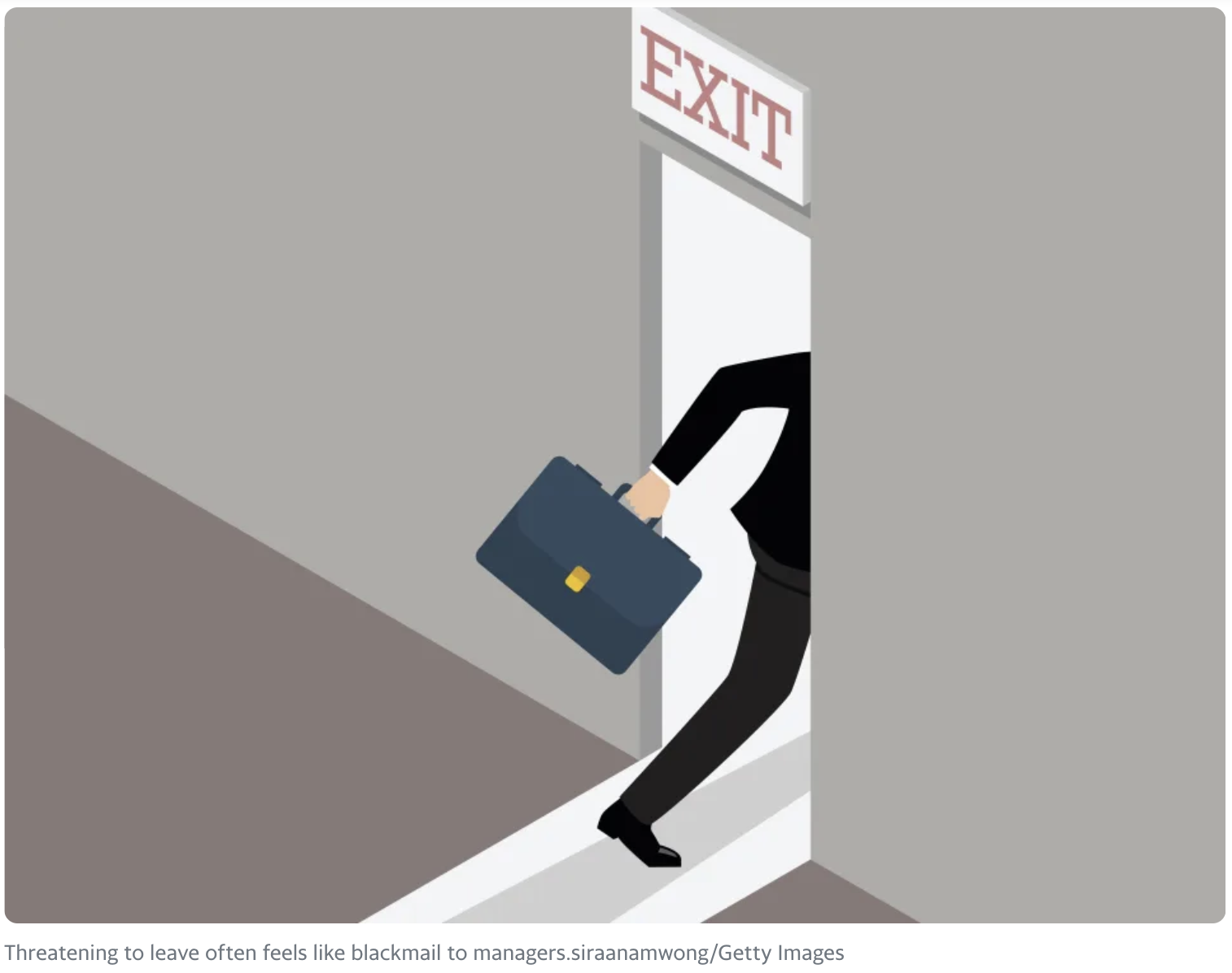 Cover image for What actually happens when you threaten to quit over another job offer: A former Microsoft HR VP explains why you already lost when you made the threat